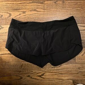 Lululemon speed up low rise lined short 2.5 inch